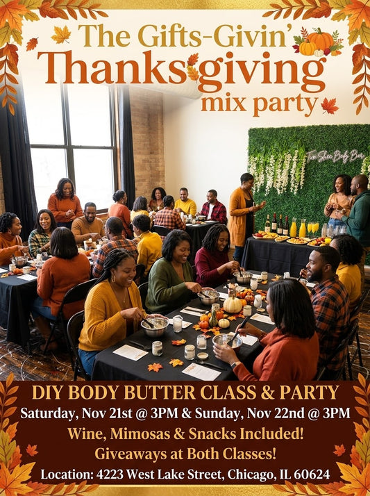 The Gifts-Givin Thanksgiving Mix Party November 21st-22nd